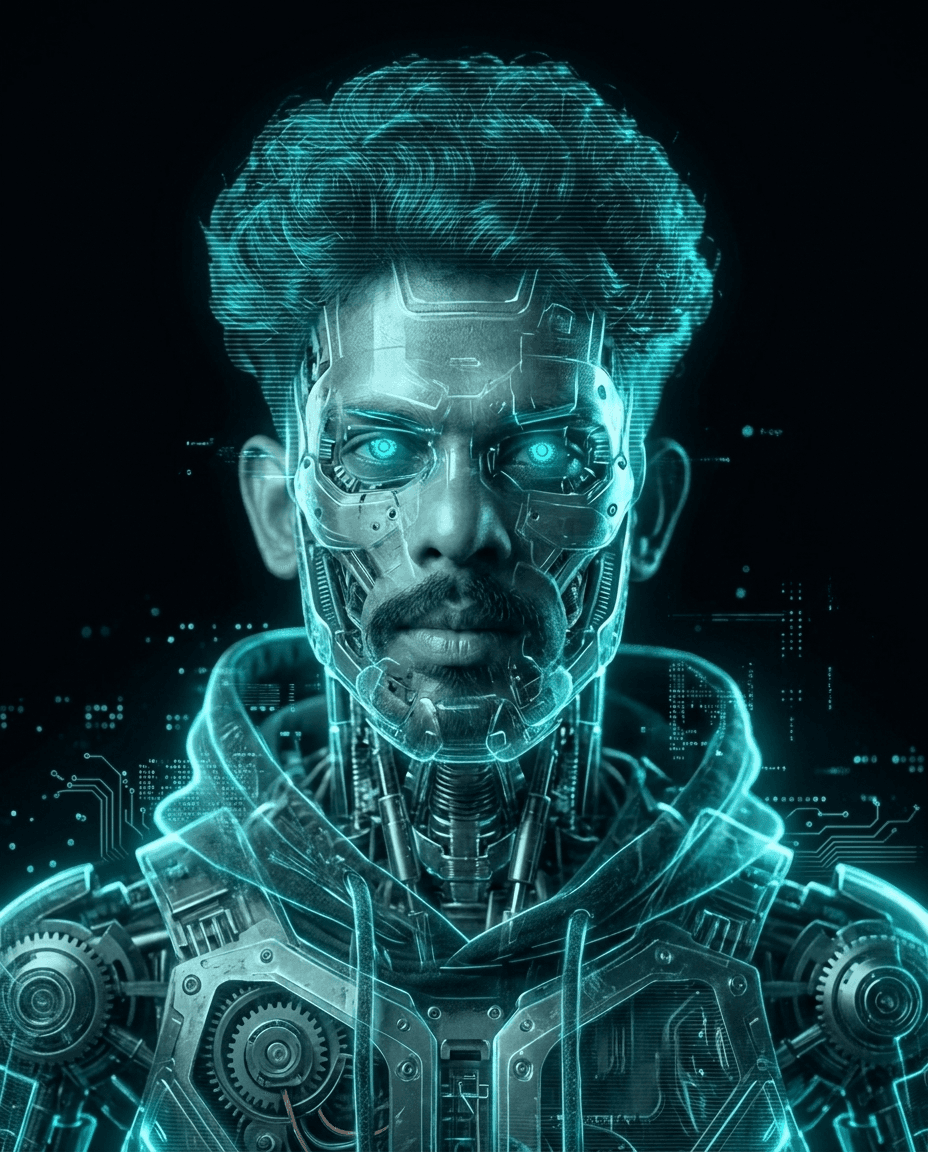 Nawod Madhuwantha (Nawwa.4X), founder of NFX Creations alternate AI-rendered view